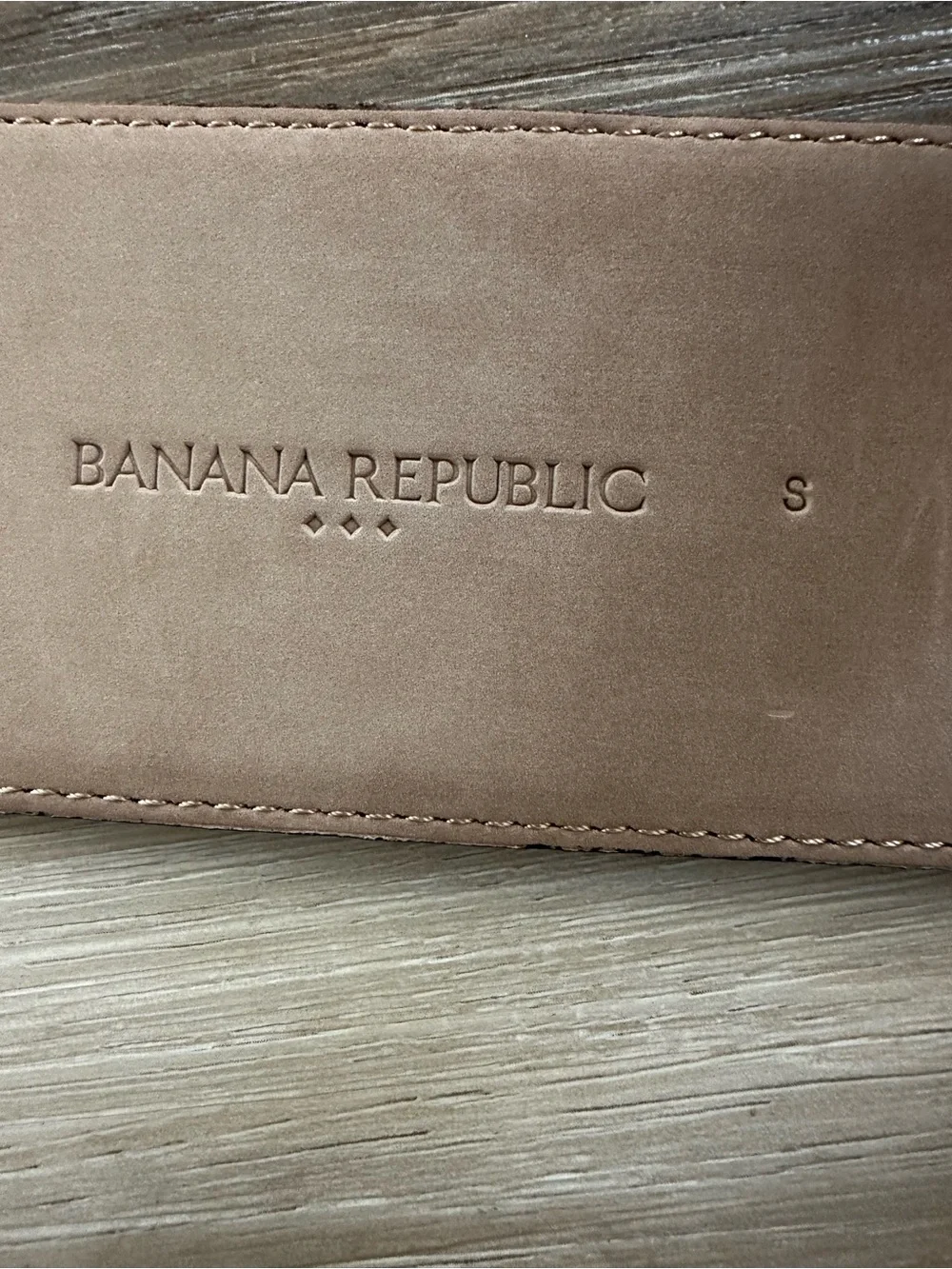 Banana Republic Vegan Suede Belt S